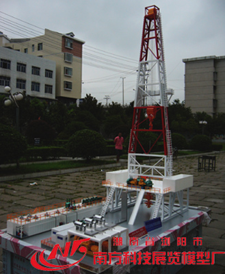 井場(chǎng)布置模型
